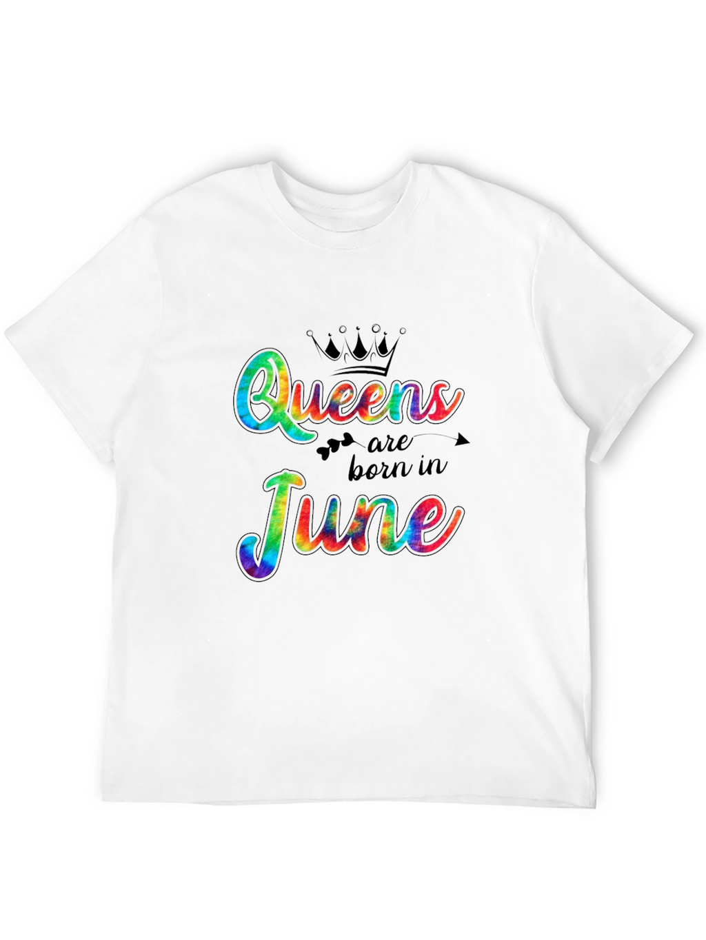 Queens Born in June Tie Dye T-Shirt