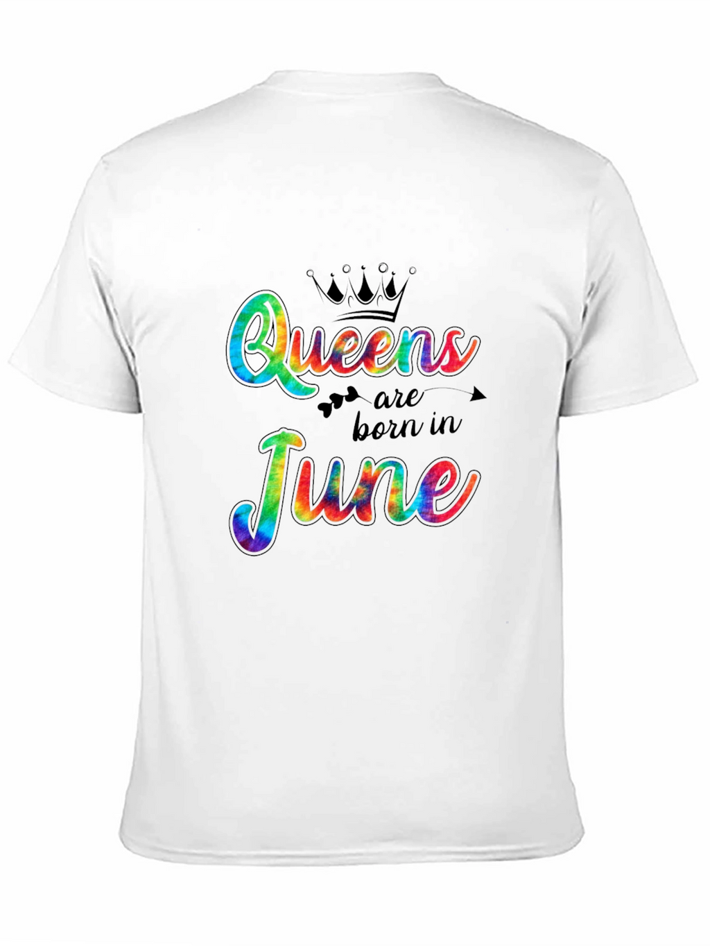 Queens Born in June Tie Dye T-Shirt