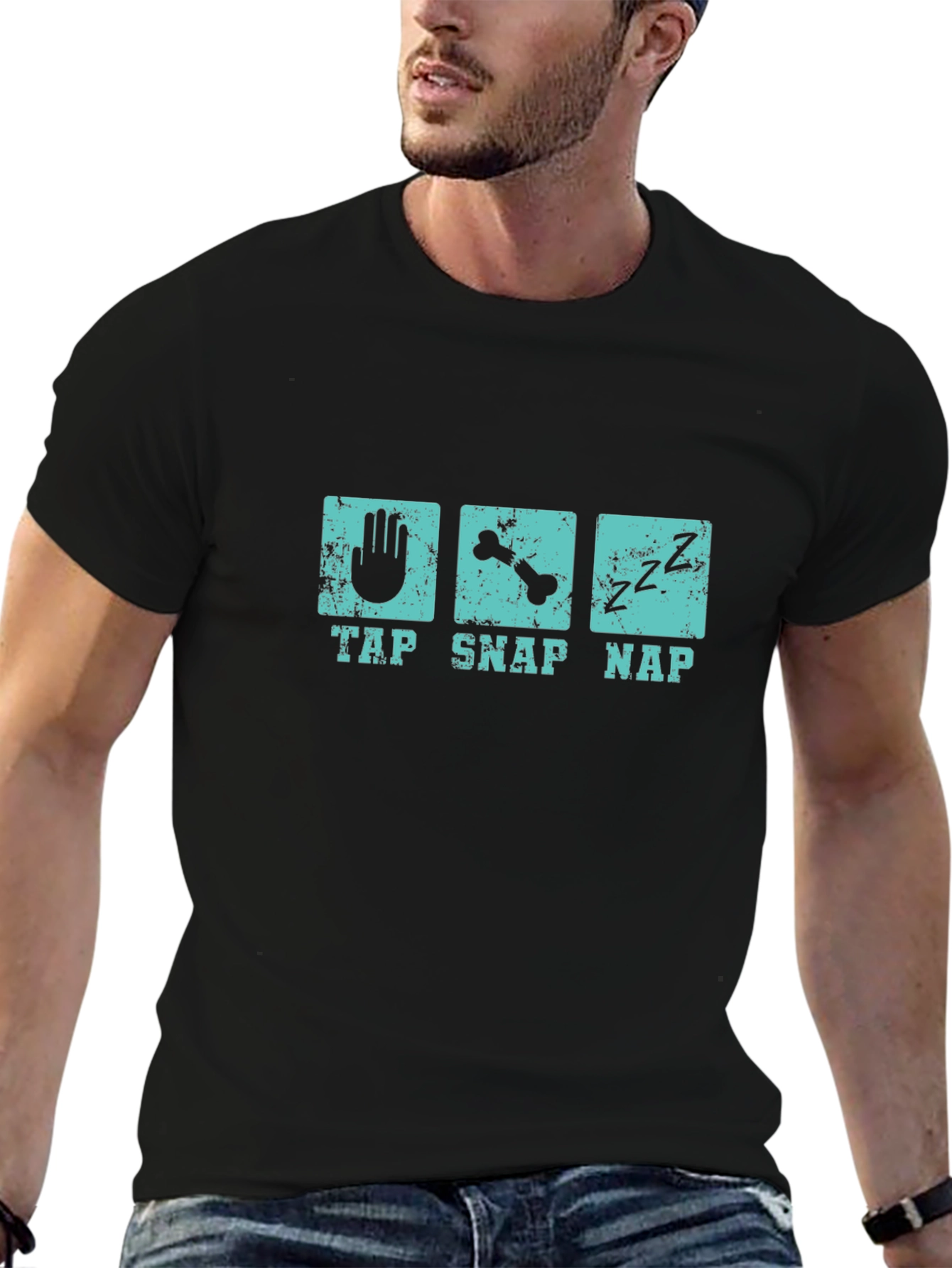 Tap Snap Nap T-Shirt Funny Bone Humor