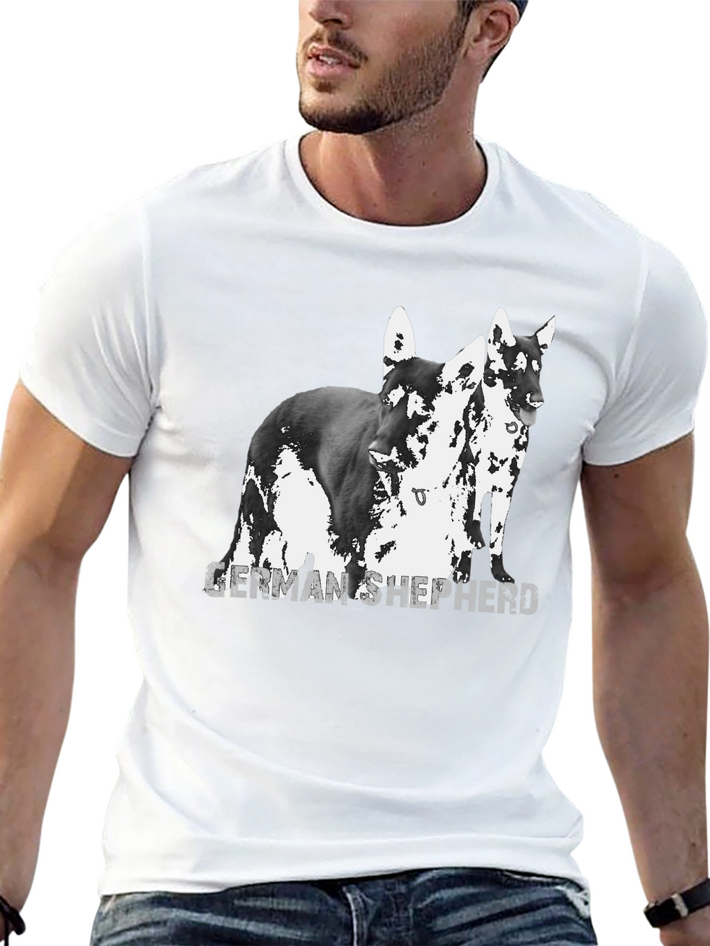 German Shepherd Graphic T-Shirt - Unisex