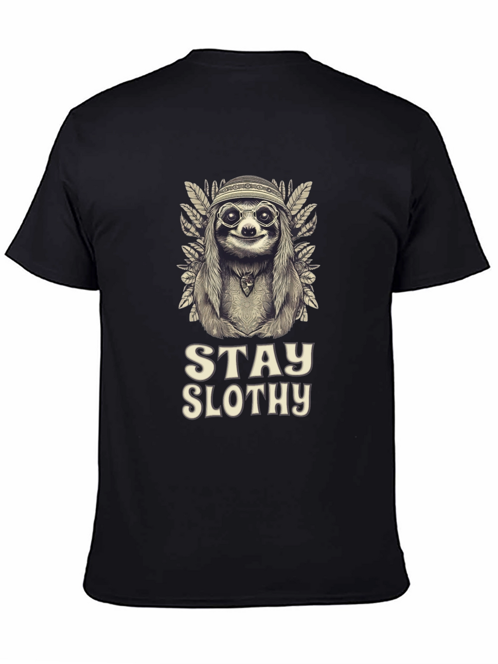 Stay Slothy Graphic Tee - Hippie Sloth