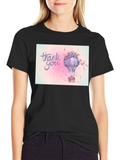 Thank You Hot Air Balloon Graphic Tee