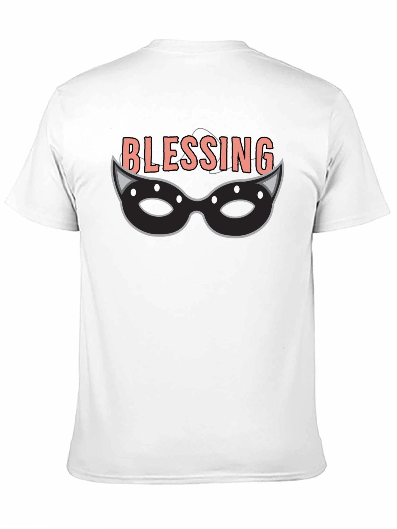 Blessing Mask Graphic Tee - Unique Design
