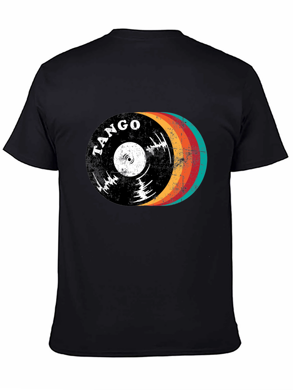 Tango Retro Record Graphic T-Shirt
