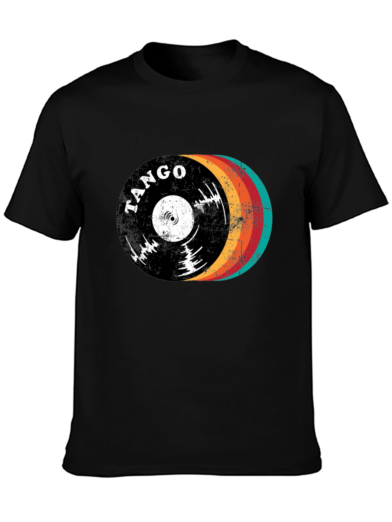 Tango Retro Record Graphic T-Shirt