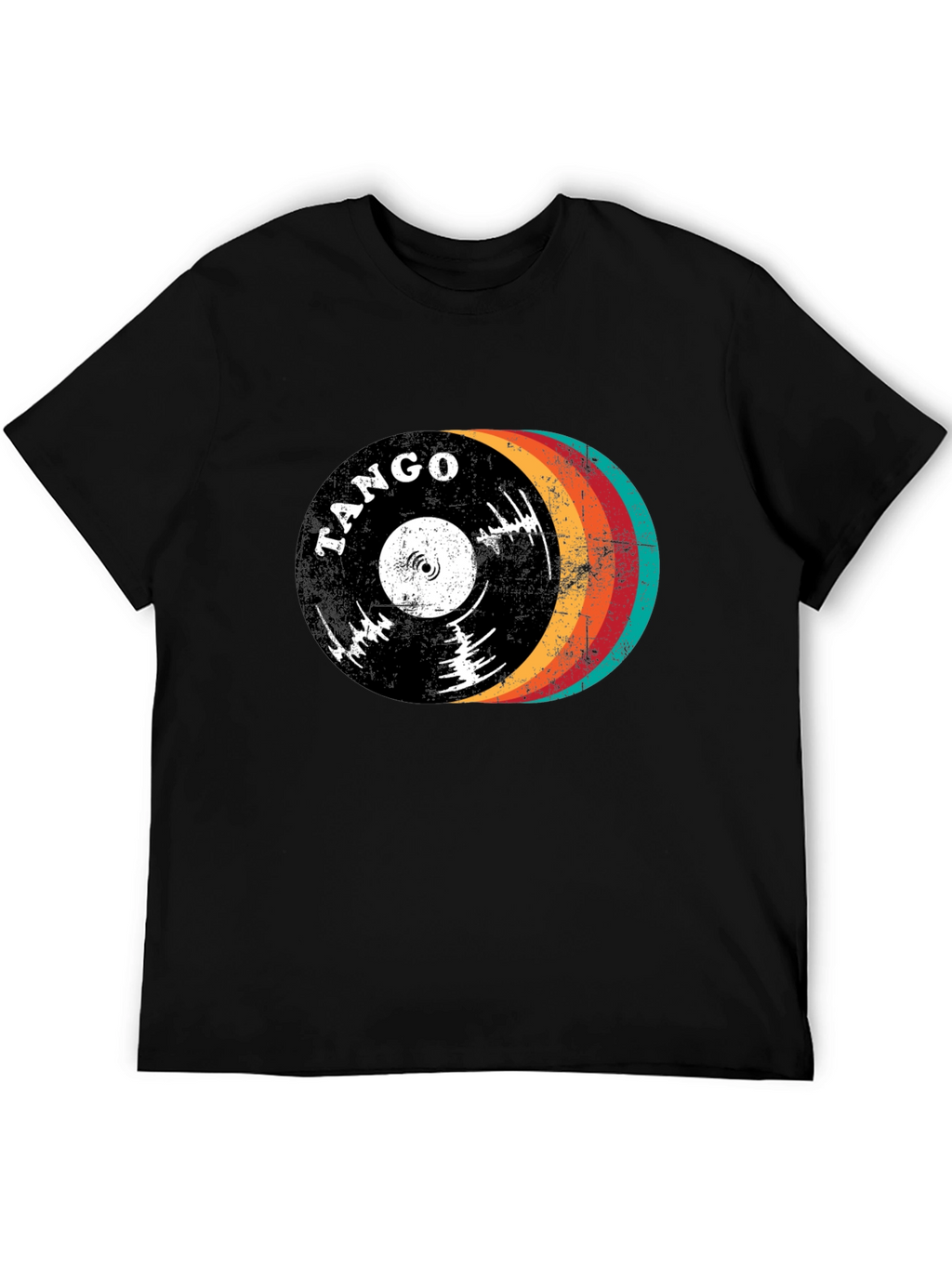 Tango Retro Record Graphic T-Shirt