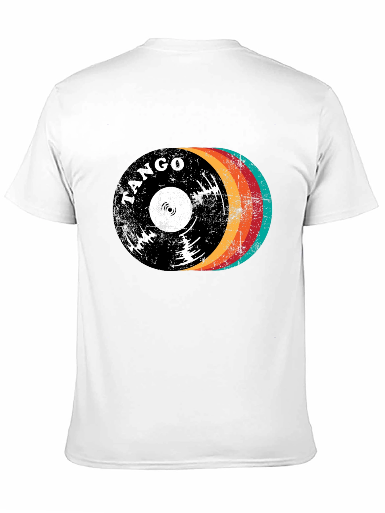 Tango Retro Record Graphic T-Shirt
