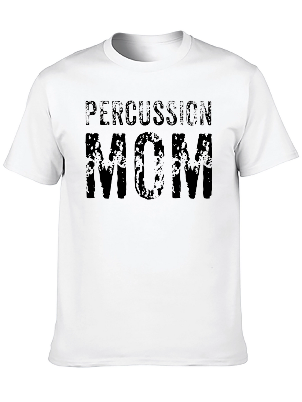 Percussion Mom Black Graphic T-Shirt