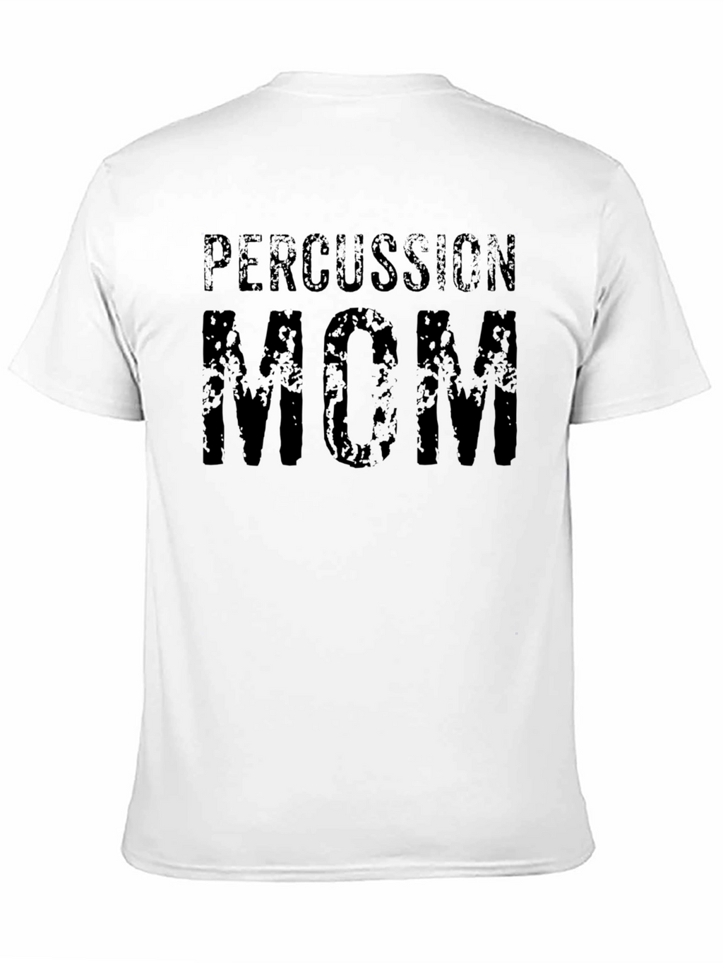 Percussion Mom Black Graphic T-Shirt