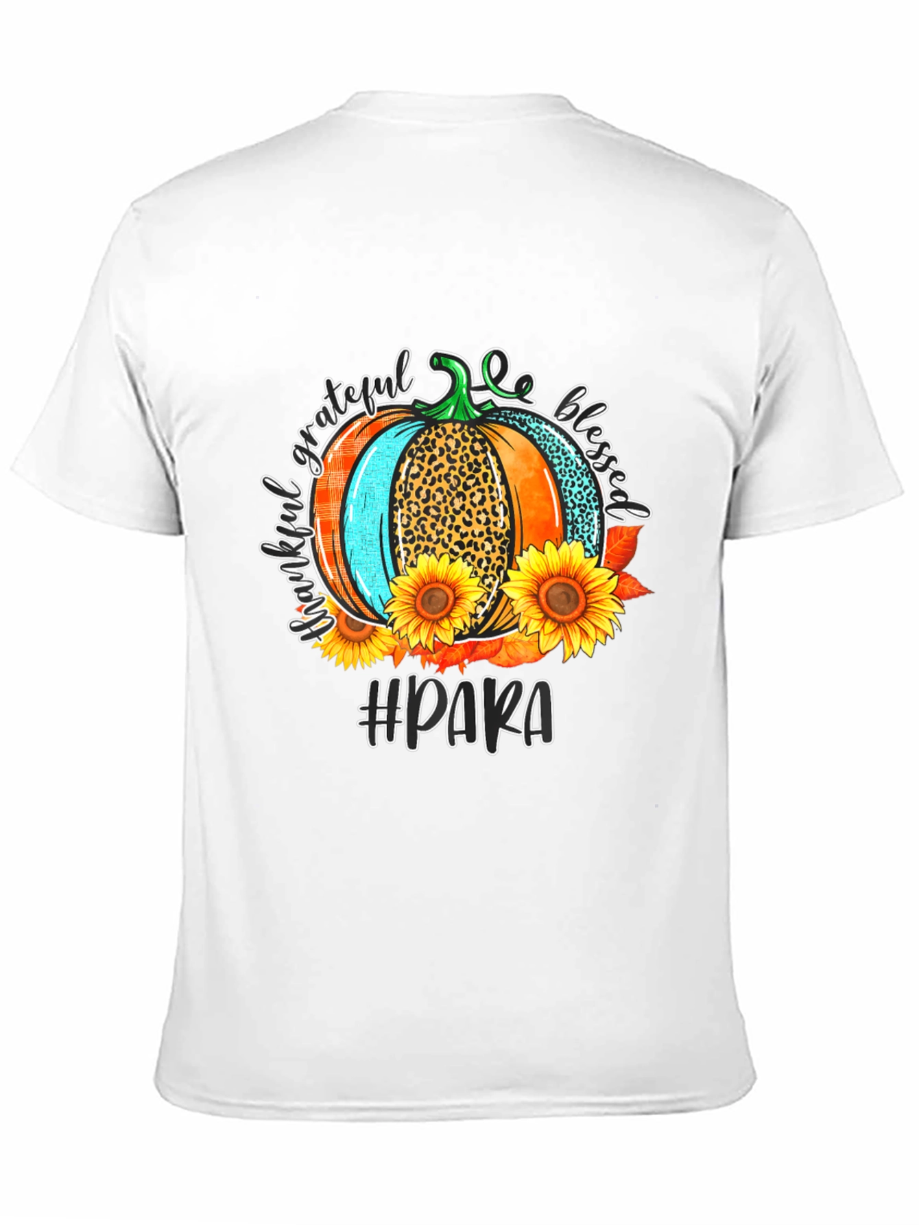 Thankful Blessed Pumpkin Unisex T-Shirt