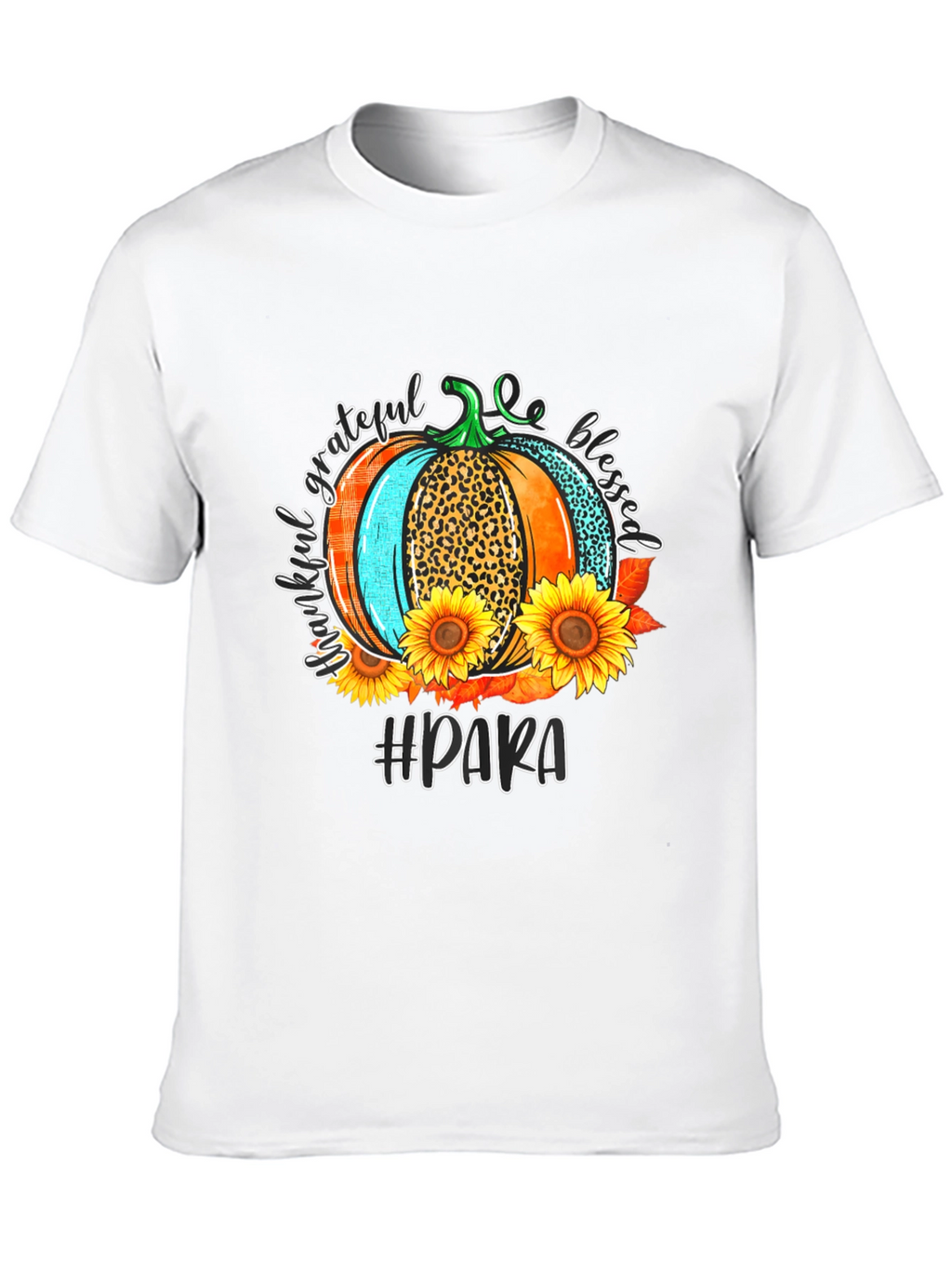Thankful Blessed Pumpkin Unisex T-Shirt