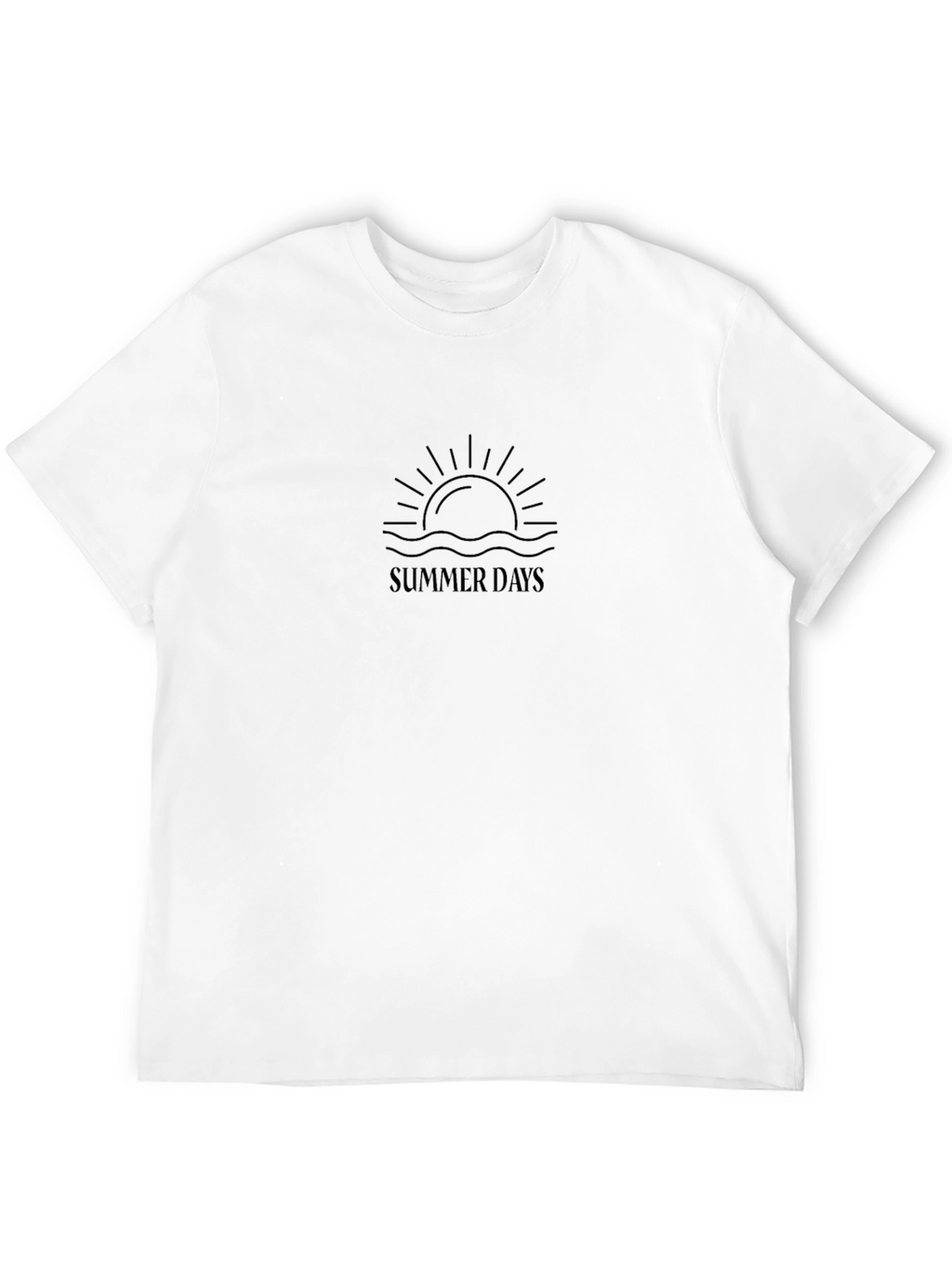 Summer Days Graphic Tee - Casual Comfort