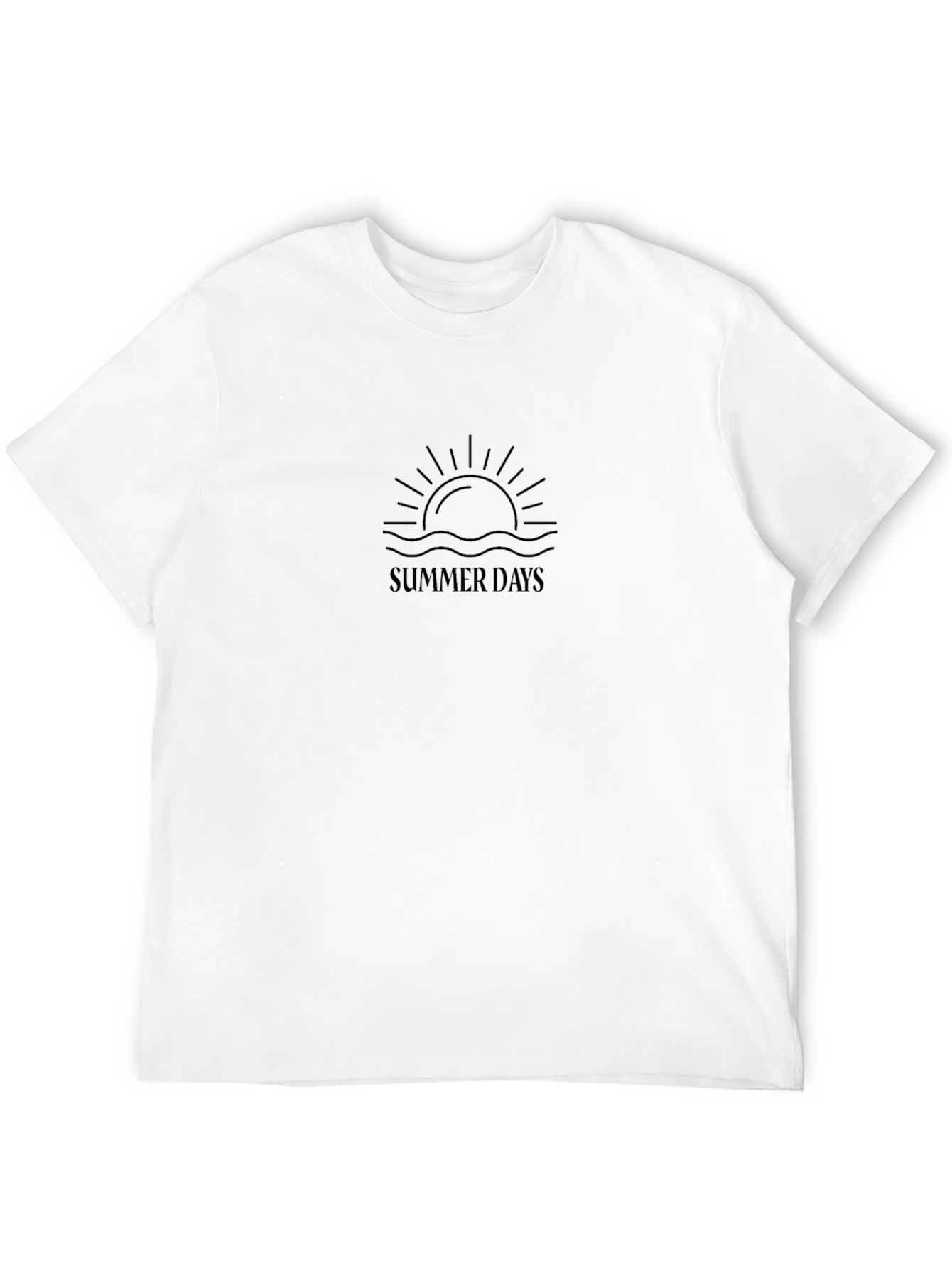 Summer Days Graphic Tee - Casual Comfort
