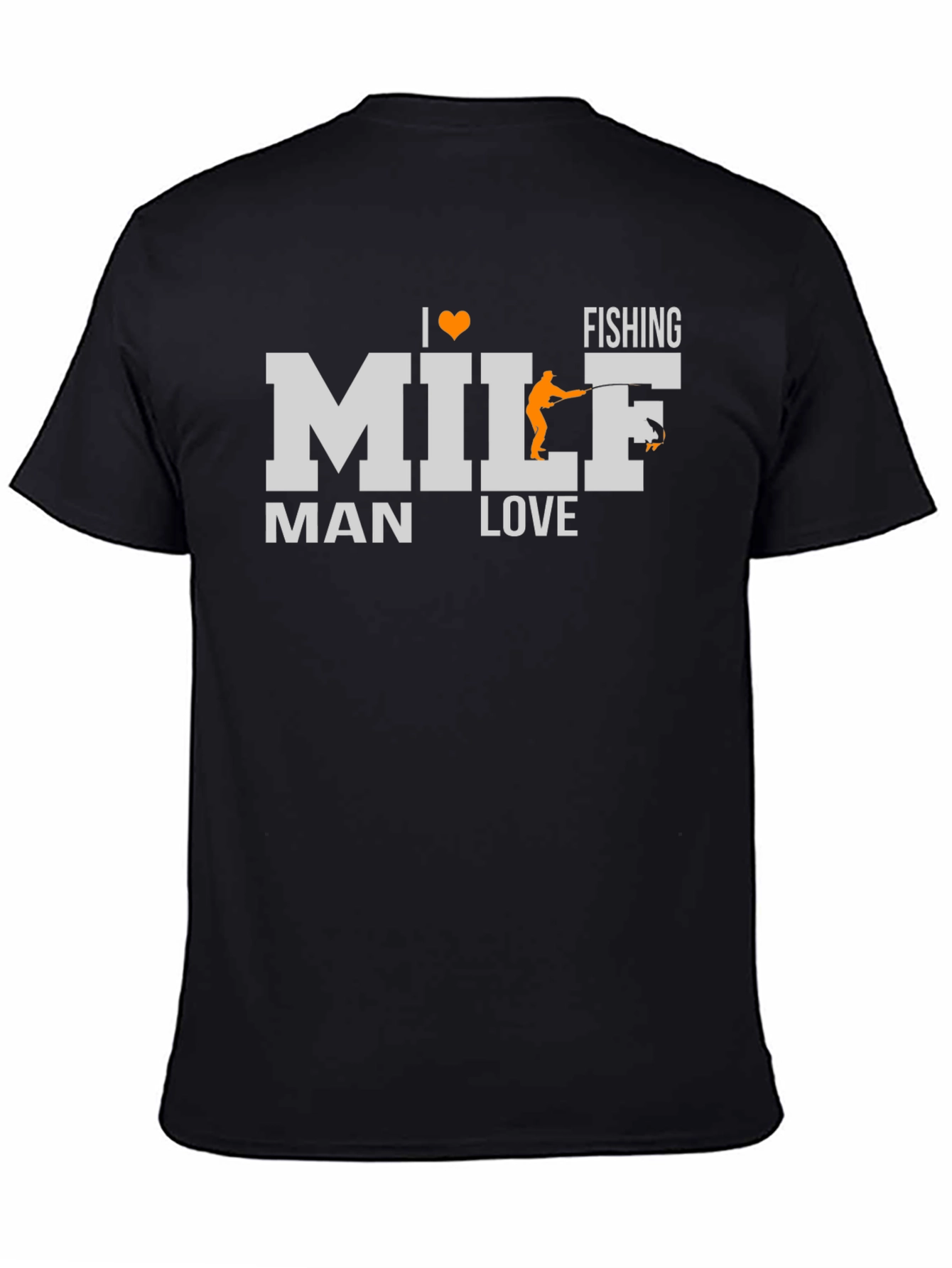 I Heart MILF Fishing T-Shirt - Humorous Man Love Tee
