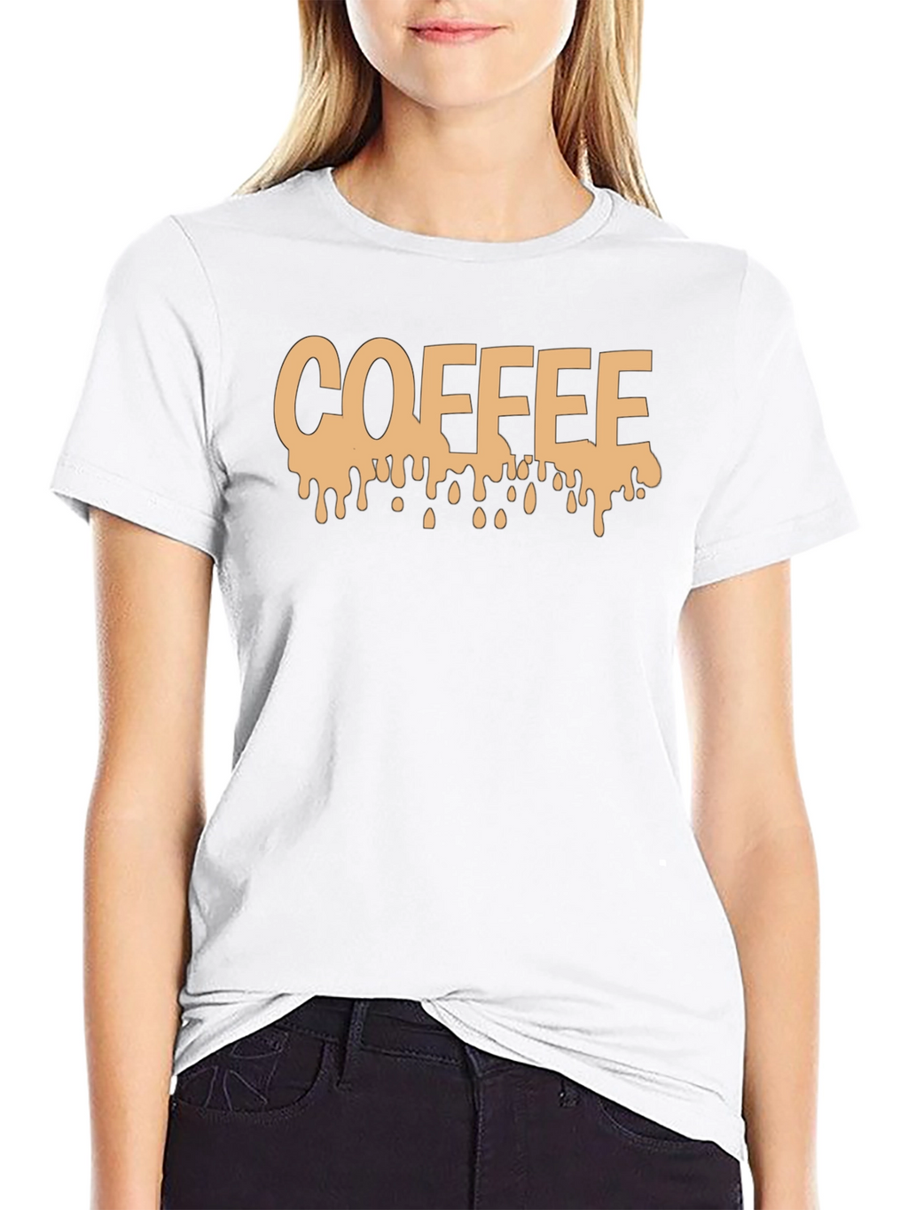 Coffee Drip Tee - Unique Graphic T-Shirt