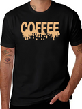 Coffee Drip Tee - Unique Graphic T-Shirt