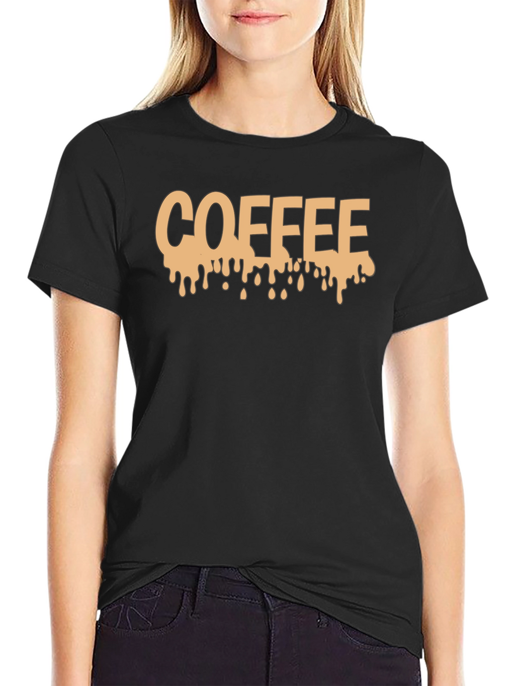 Coffee Drip Tee - Unique Graphic T-Shirt