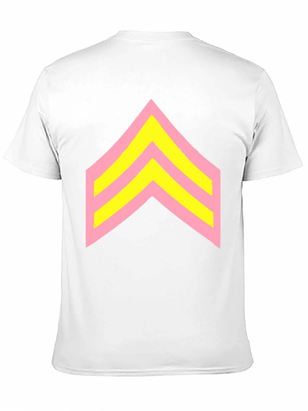 Retro Chevron Graphic Tee - Black