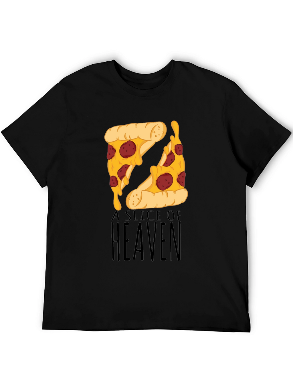 Pizza Slice of Heaven Graphic T-Shirt