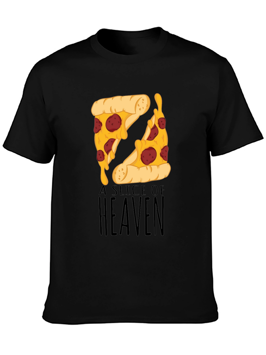 Pizza Slice of Heaven Graphic T-Shirt