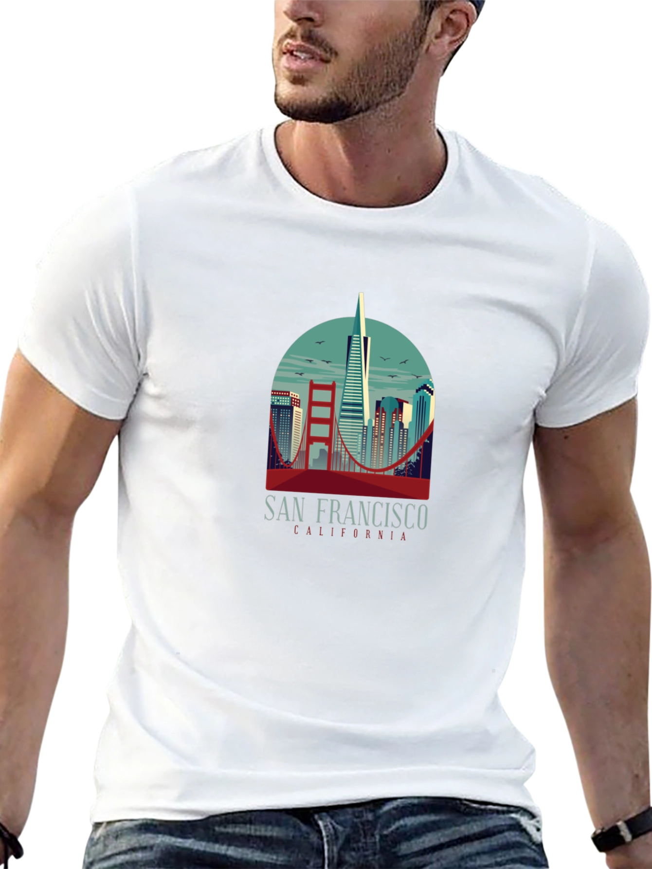 San Francisco Graphic Tee - Black T-Shirt