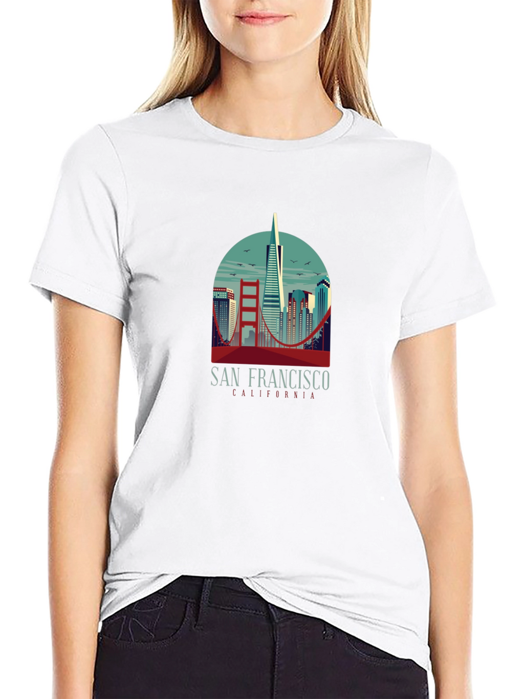 San Francisco Graphic Tee - Black T-Shirt