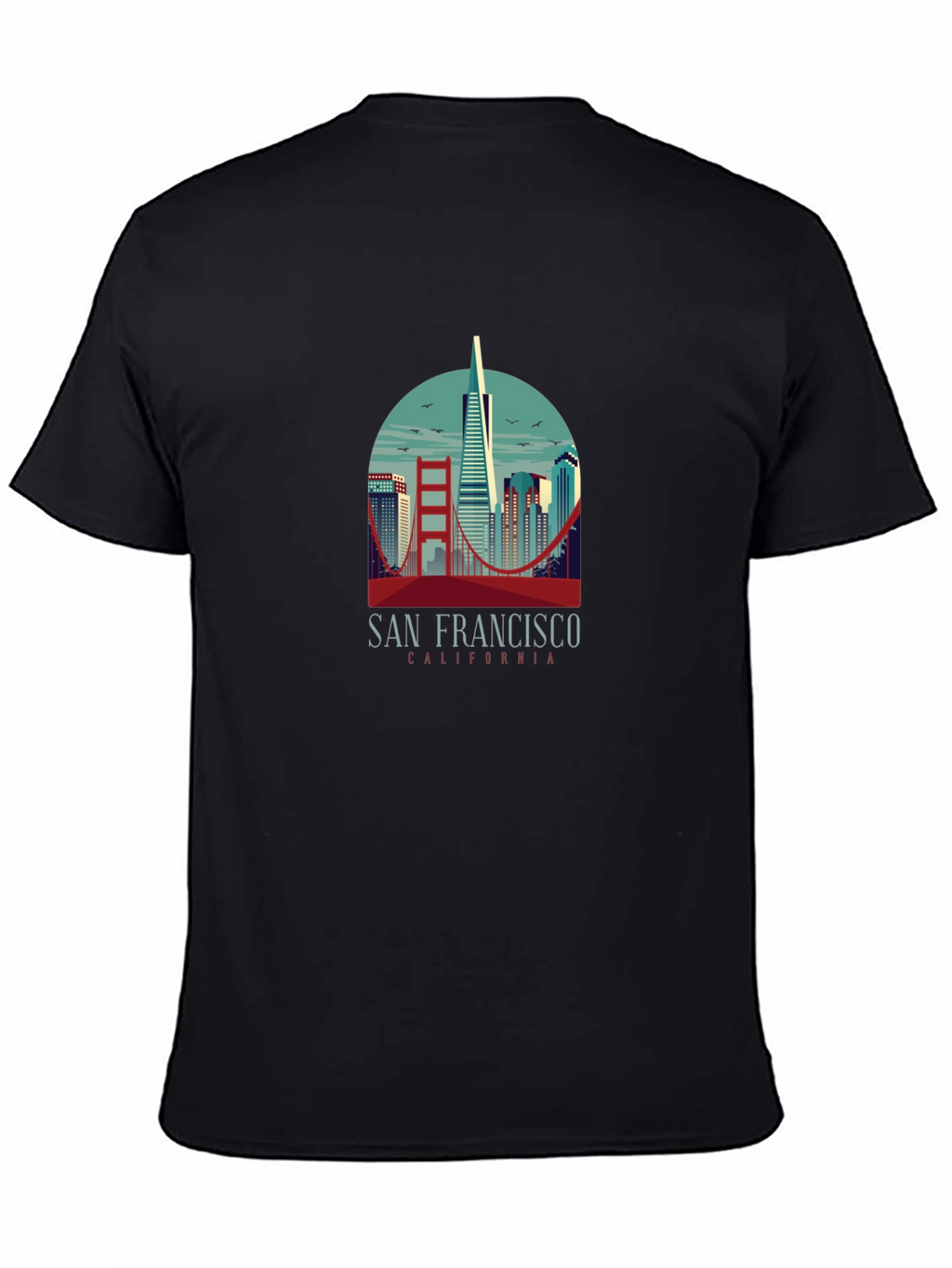 San Francisco Graphic Tee - Black T-Shirt