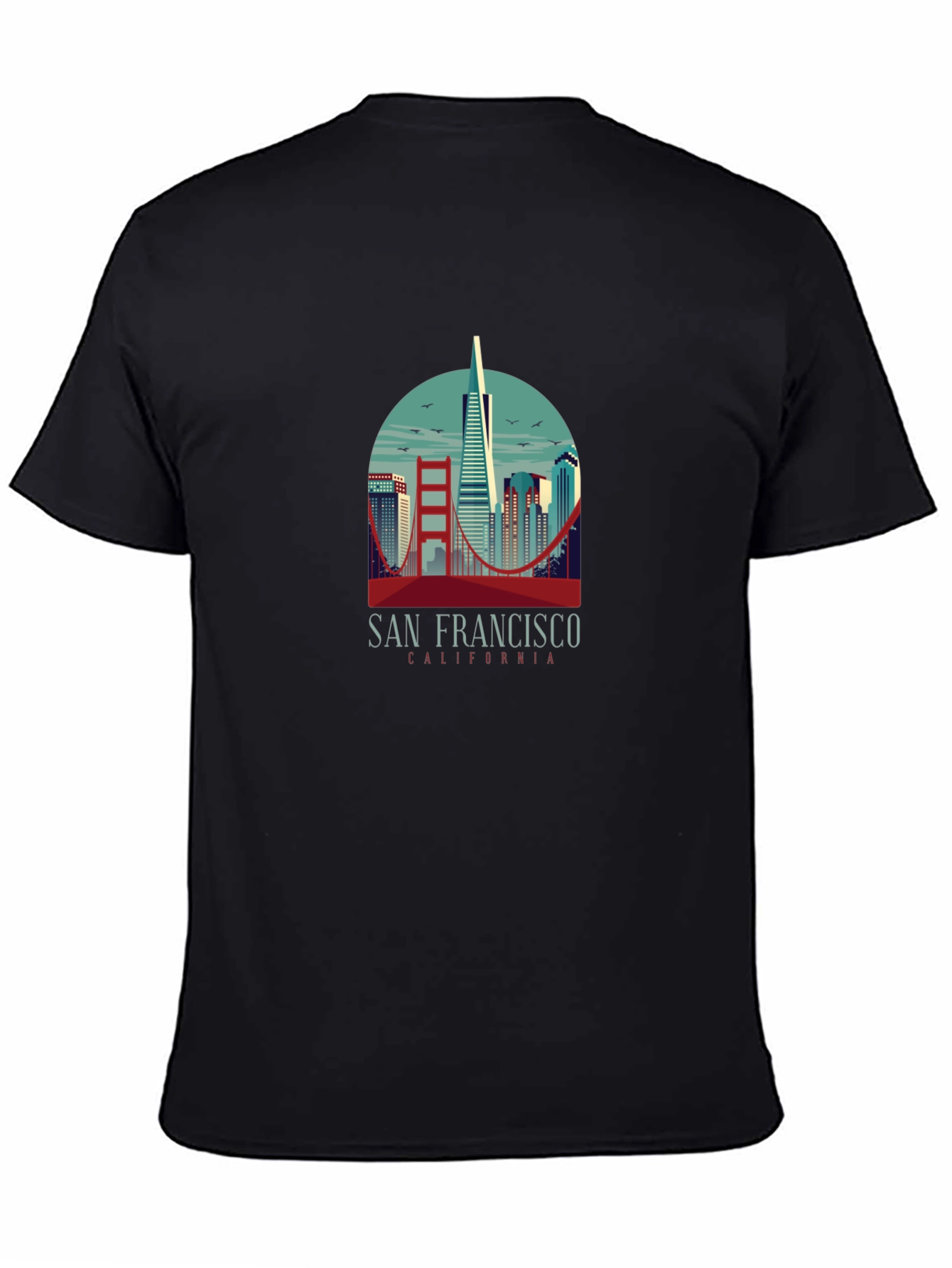 San Francisco Graphic Tee - Black T-Shirt