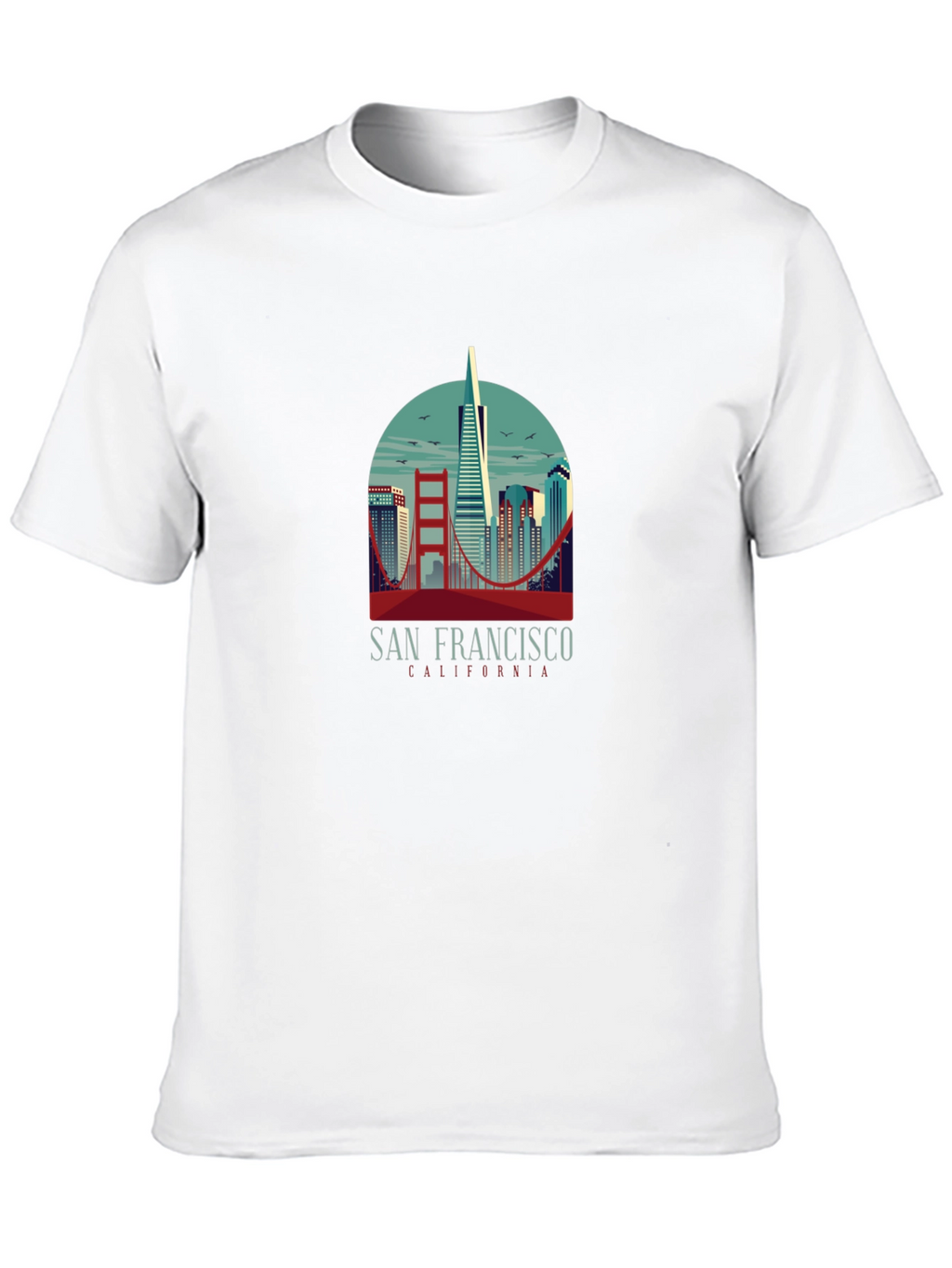 San Francisco Graphic Tee - Black T-Shirt