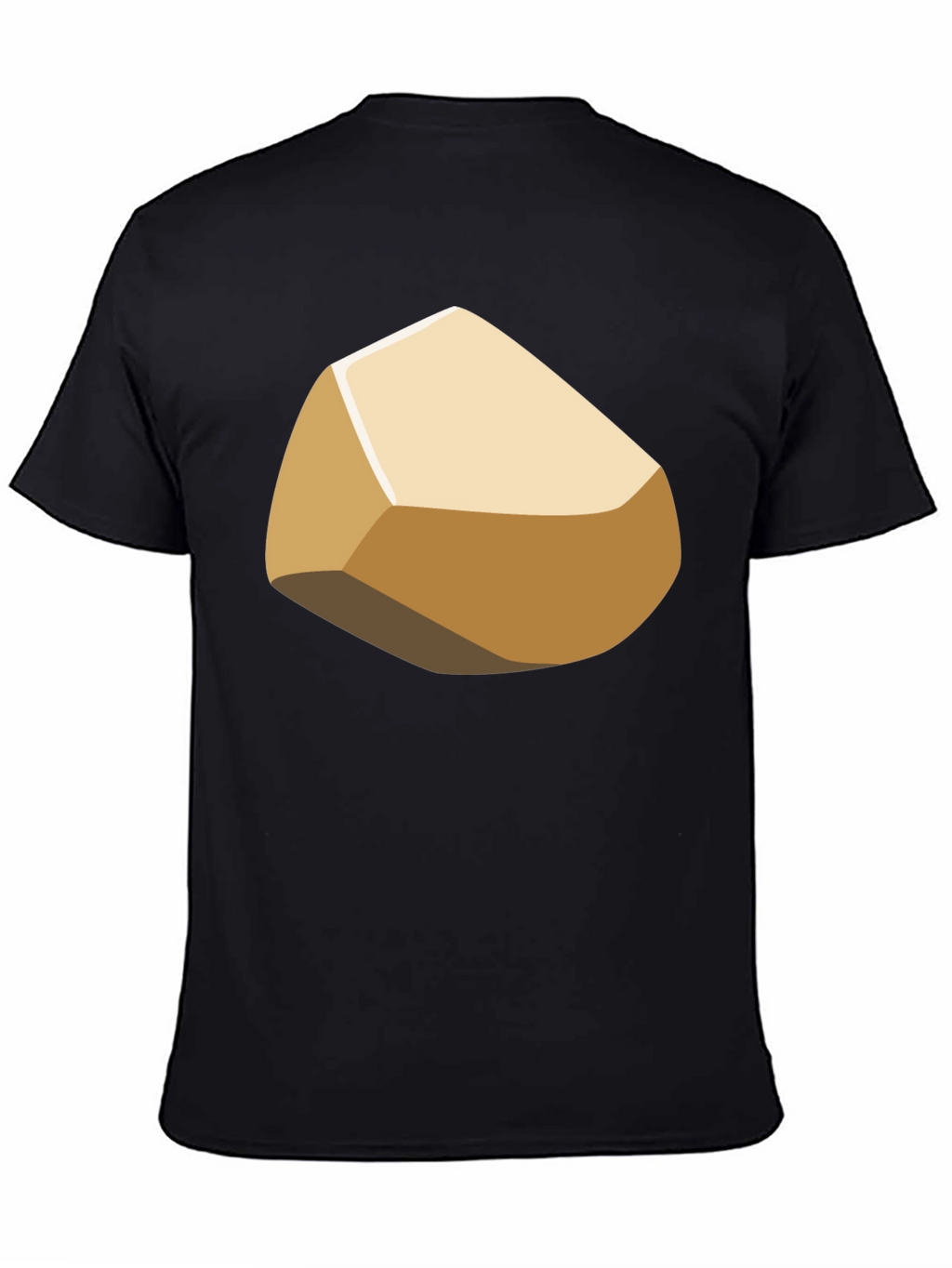 Cartoon Rock Graphic T-Shirt