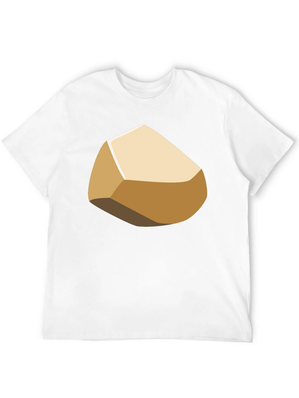 Cartoon Rock Graphic T-Shirt