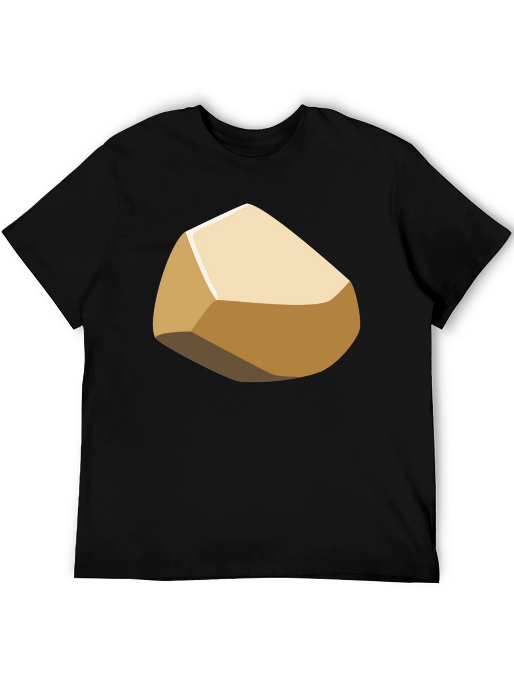 Cartoon Rock Graphic T-Shirt