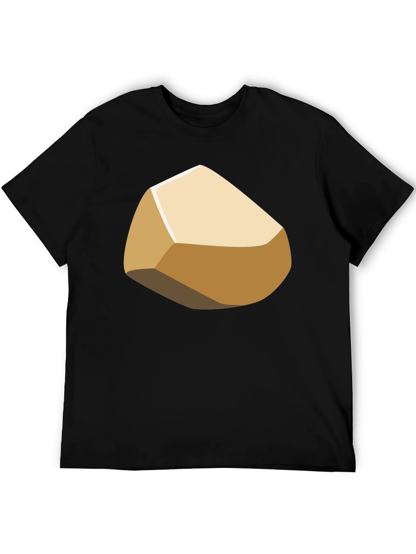 Cartoon Rock Graphic T-Shirt