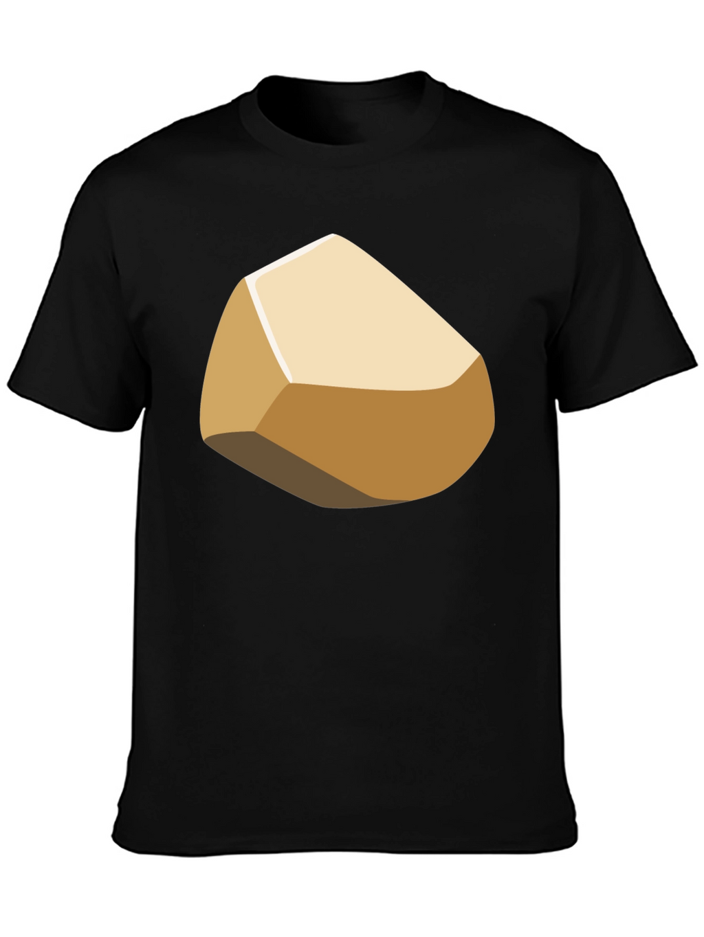 Cartoon Rock Graphic T-Shirt