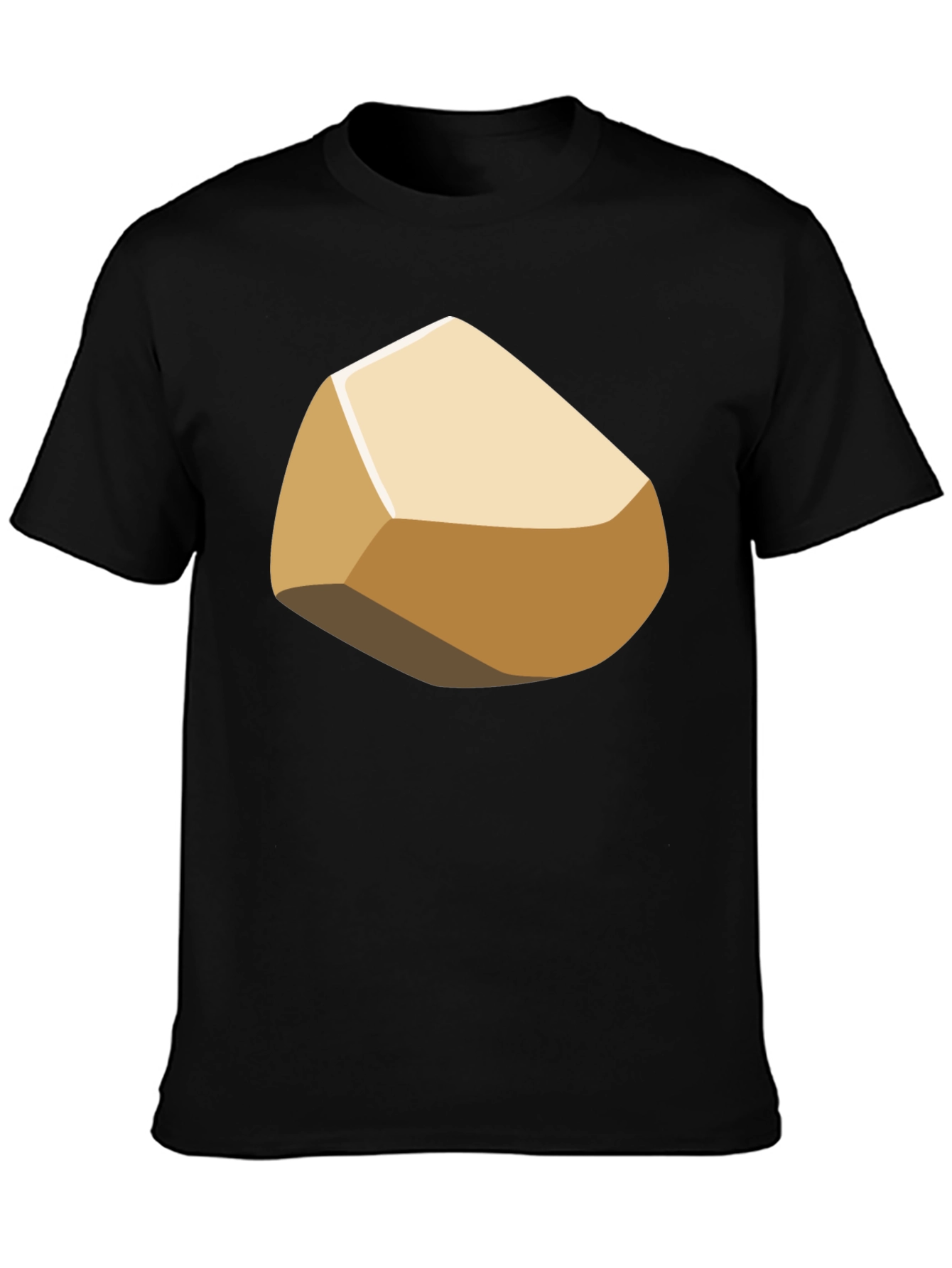 Cartoon Rock Graphic T-Shirt