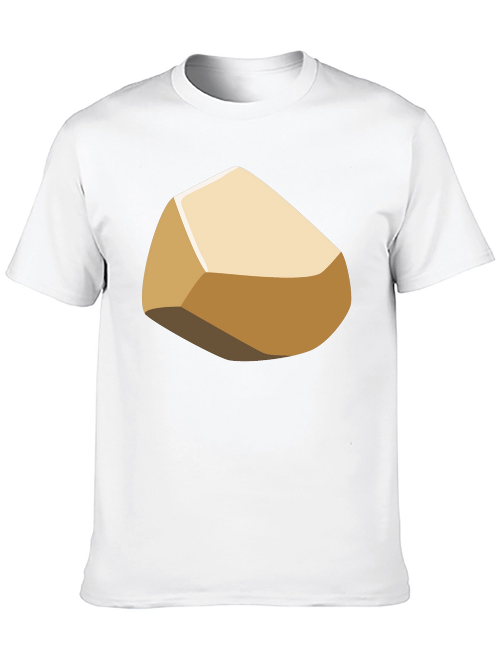 Cartoon Rock Graphic T-Shirt