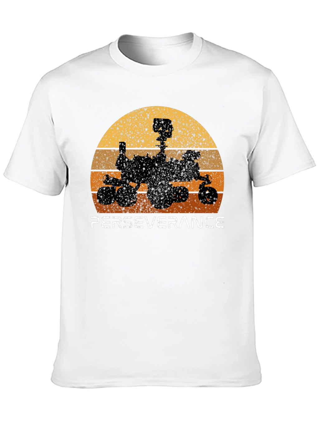 Perseverance Rover Retro Graphic Tee