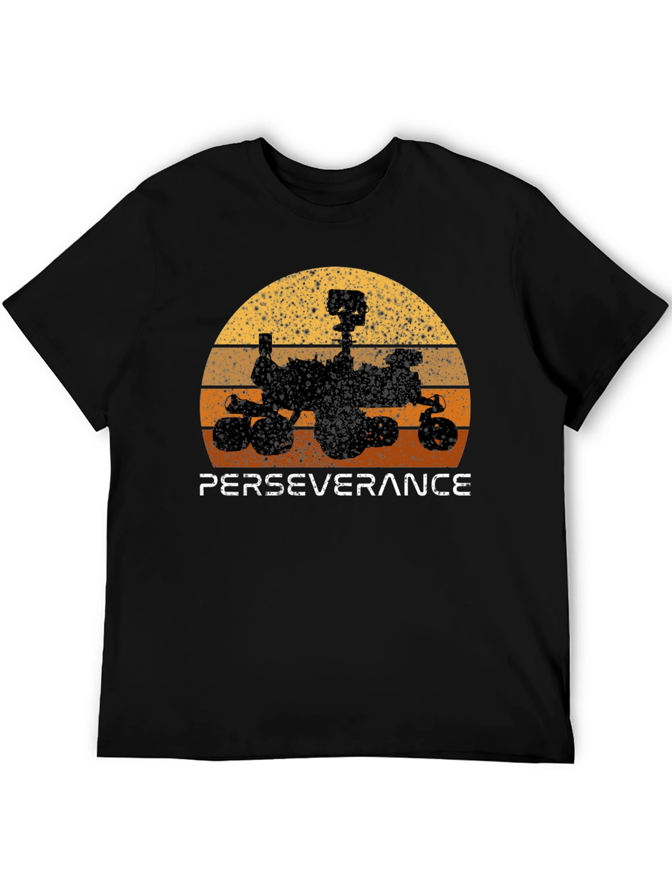Perseverance Rover Retro Graphic Tee