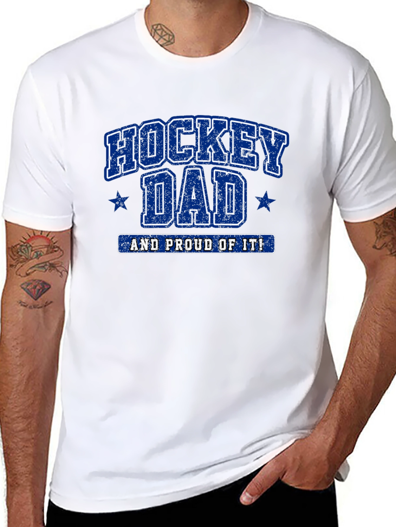 Hockey Dad T-Shirt - Proud Hockey Parent
