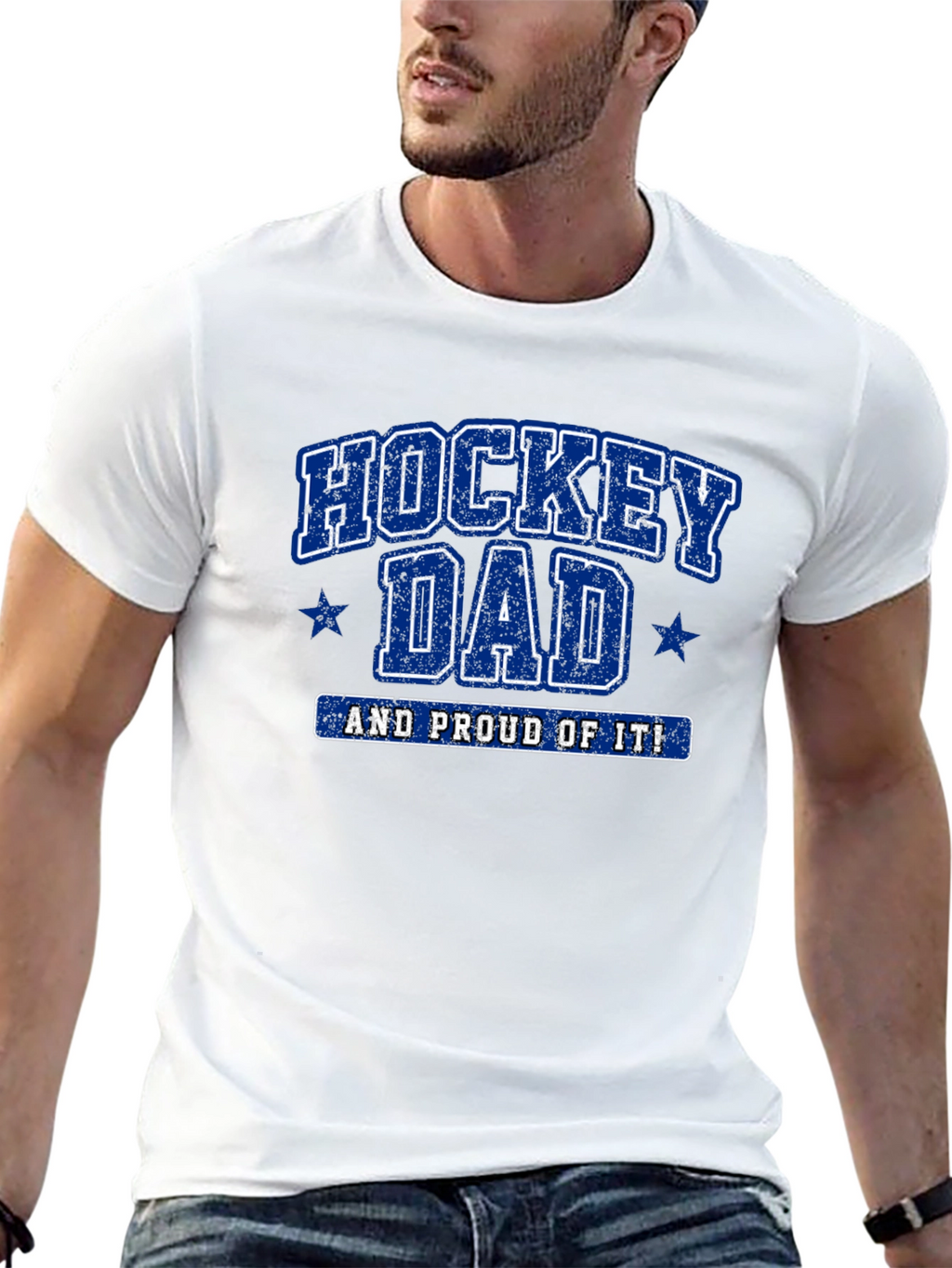 Hockey Dad T-Shirt - Proud Hockey Parent
