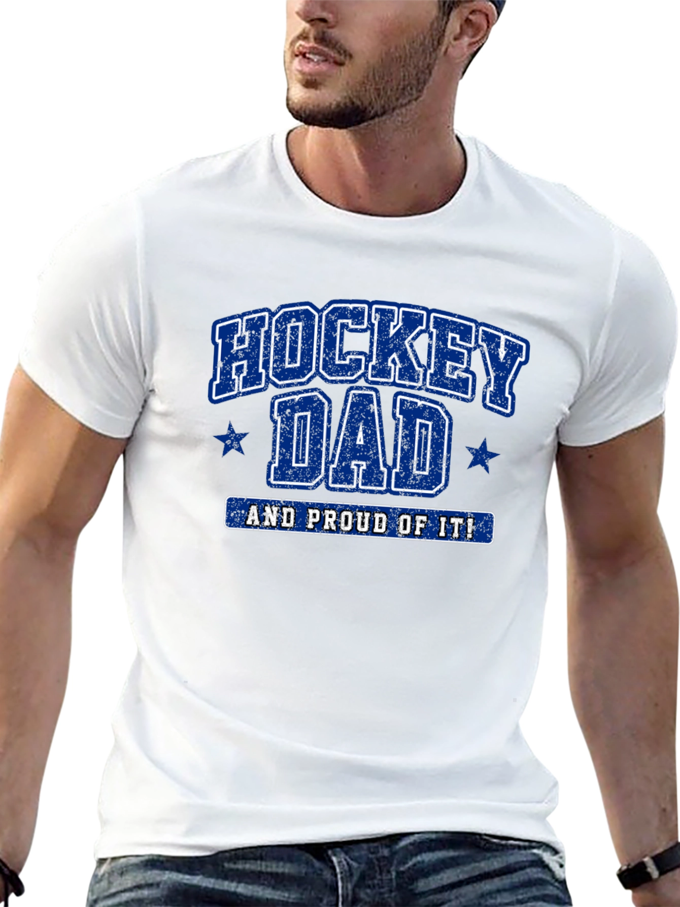Hockey Dad T-Shirt - Proud Hockey Parent