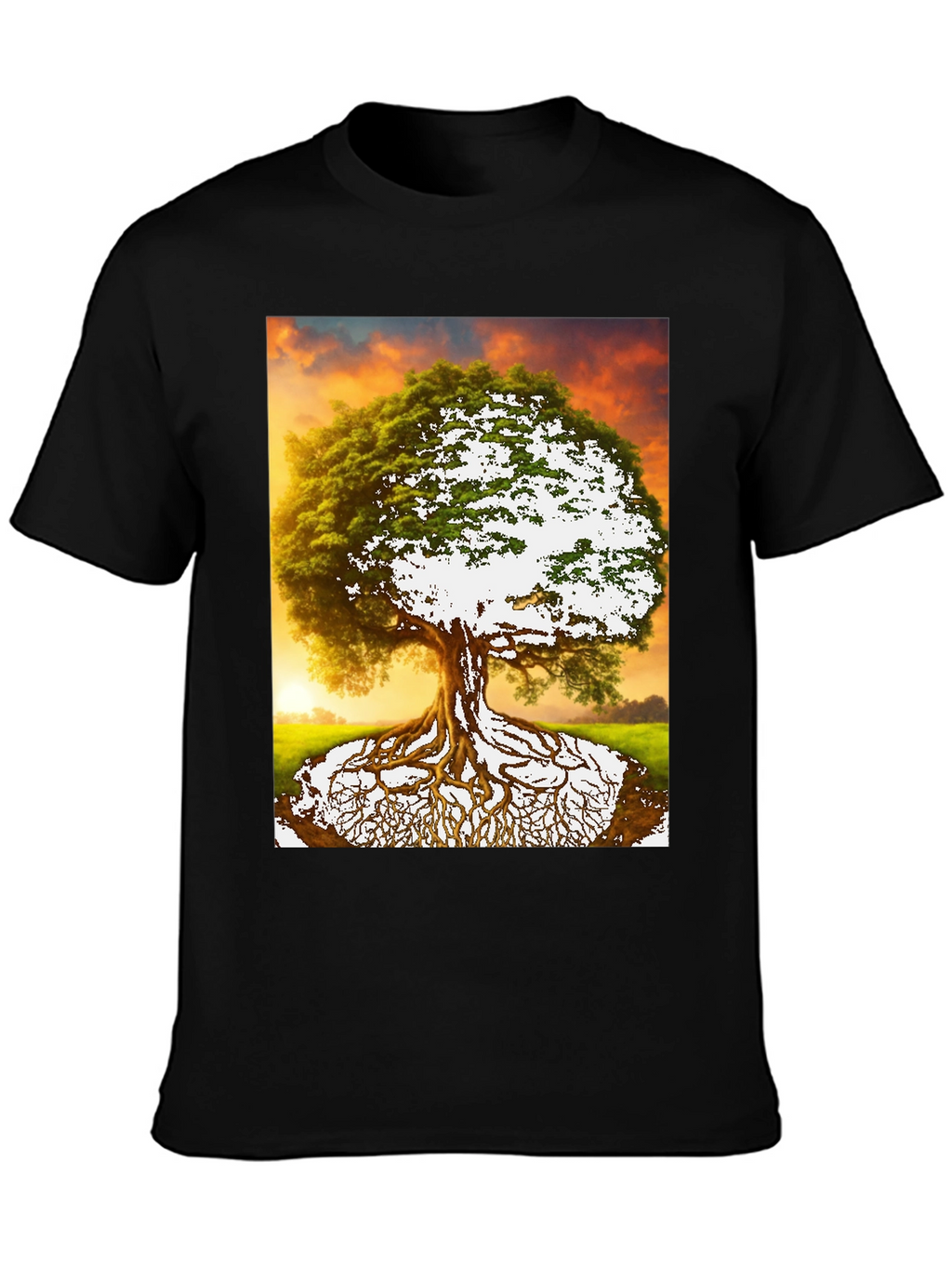 Tree of Life Graphic Tee - Nature Inspired Menswear