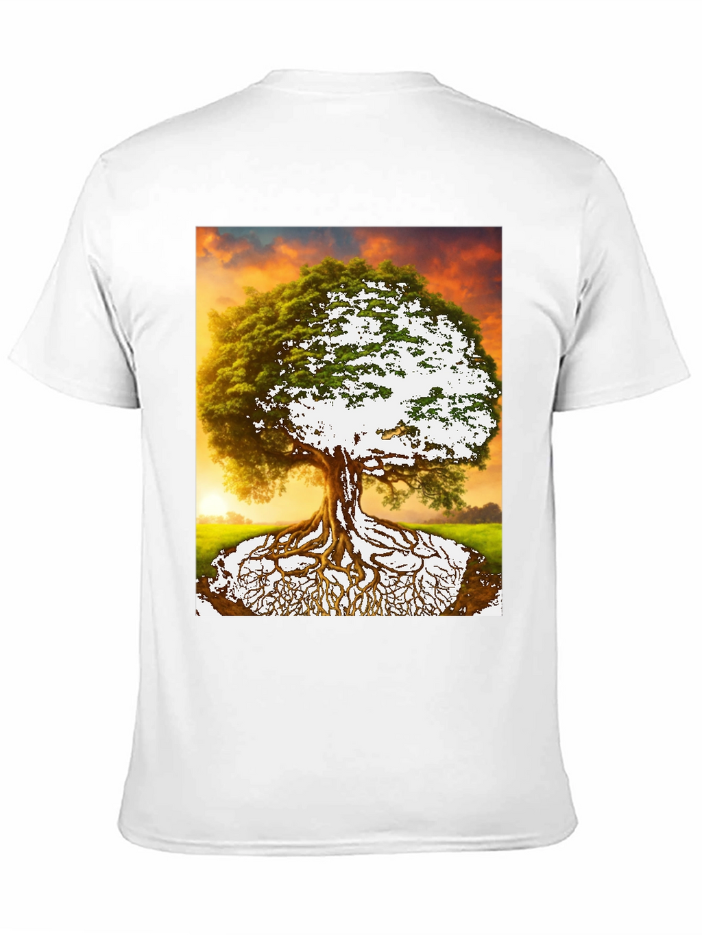 Tree of Life Graphic Tee - Nature Inspired Menswear