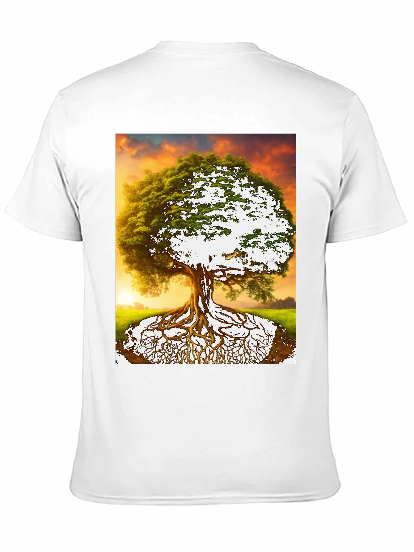 Tree of Life Graphic Tee - Nature Inspired Menswear