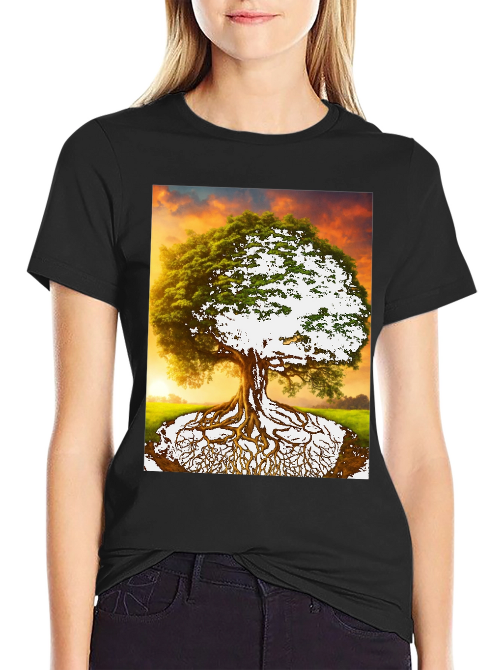 Tree of Life Graphic Tee - Nature Inspired Menswear