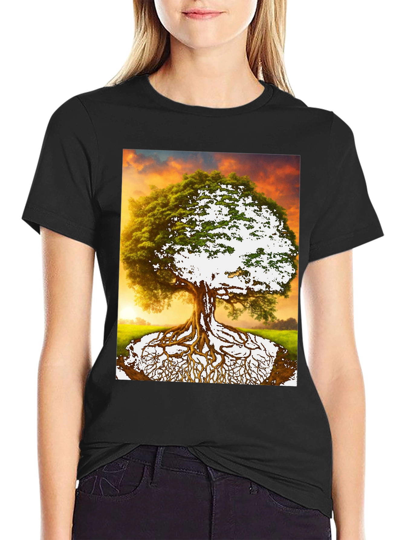 Tree of Life Graphic Tee - Nature Inspired Menswear