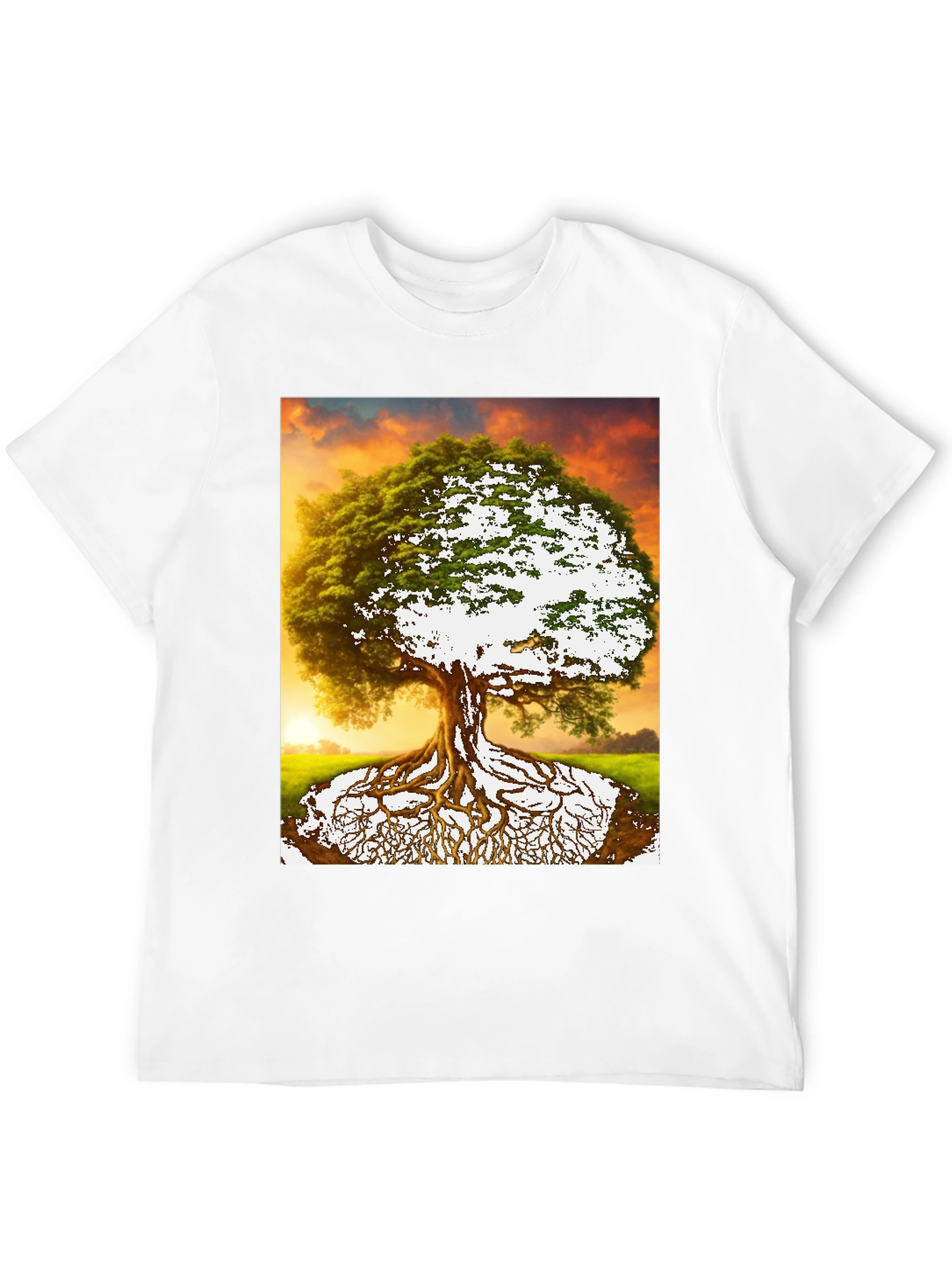 Tree of Life Graphic Tee - Nature Inspired Menswear