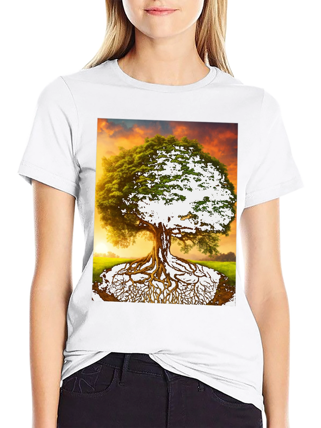 Tree of Life Graphic Tee - Nature Inspired Menswear