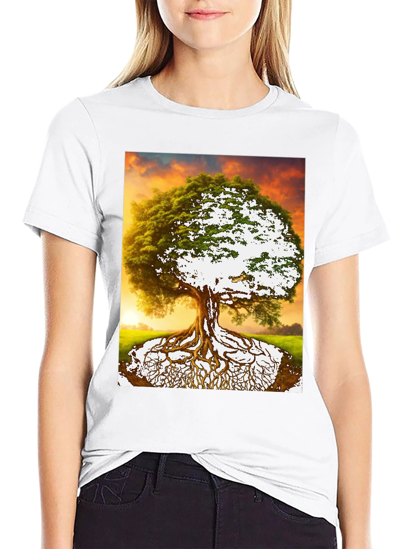 Tree of Life Graphic Tee - Nature Inspired Menswear