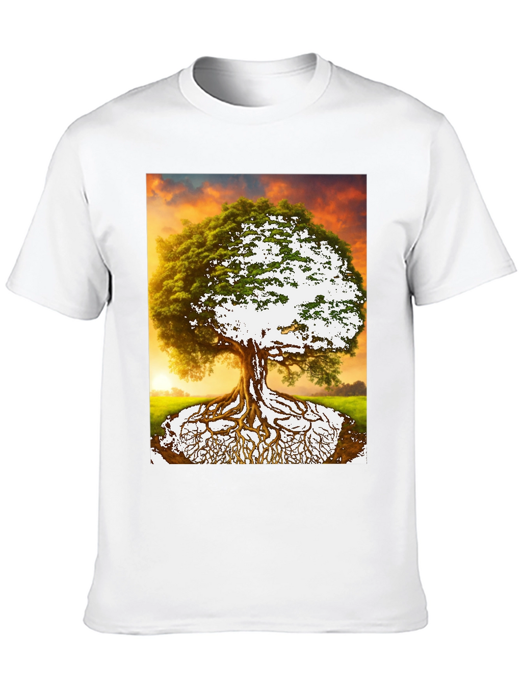 Tree of Life Graphic Tee - Nature Inspired Menswear